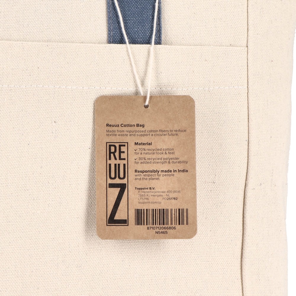 InSideOut Reuuz Canvas Draagtas 33 x 42 x 10 cm