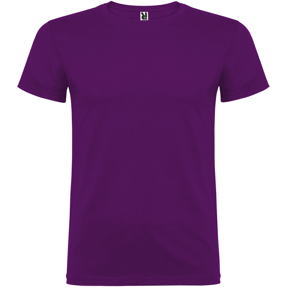 Beagle 155 g/m² herenshirt met korte mouwen - Paars