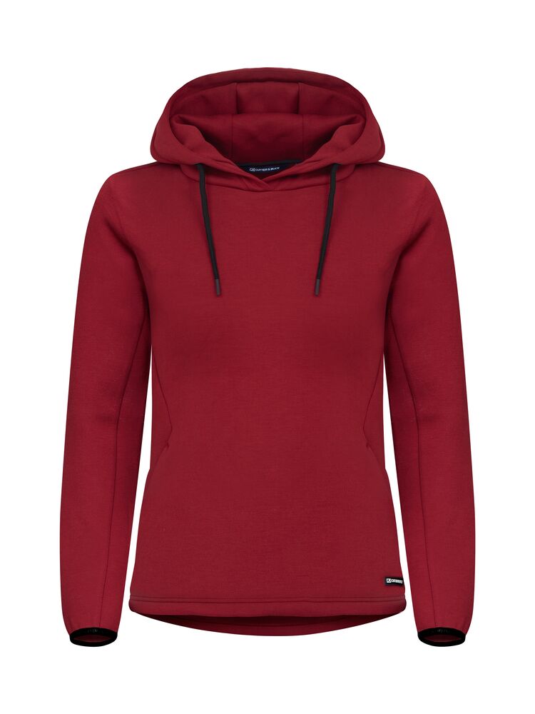 Cutter & Buck - Pemberton Hood Dames - Biker Rood