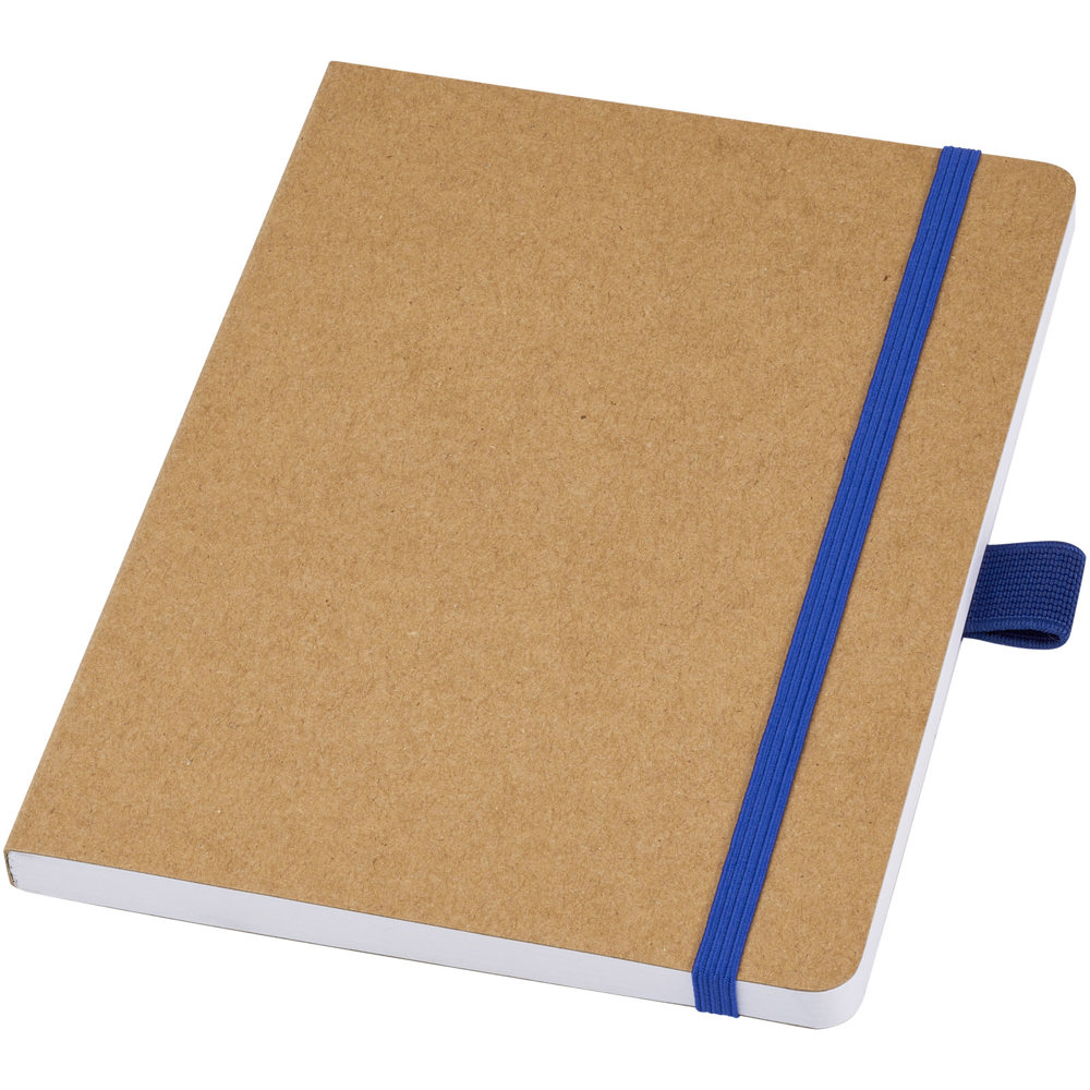 Berk notitieboek van gerecycled papier - blauw