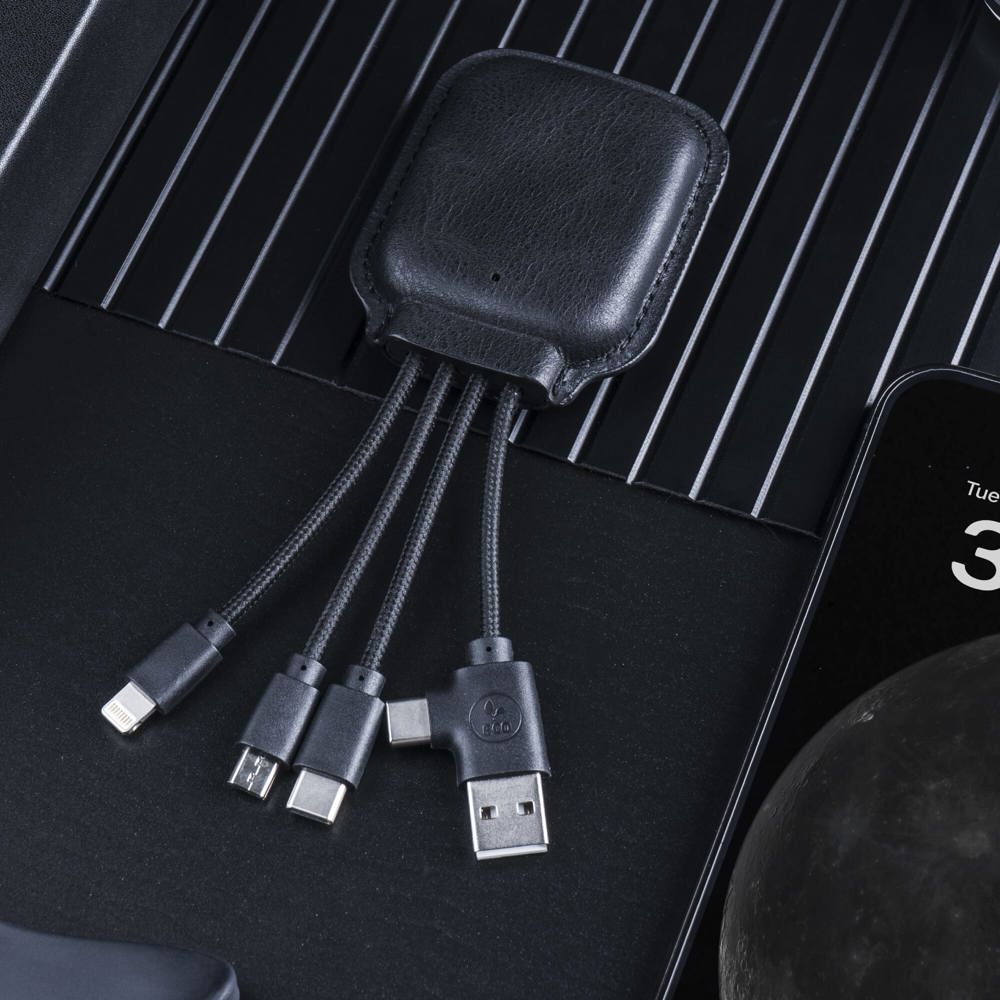 4001 | Xoopar Iné Gamma NFC Powerbank met Oplaadkabels 3000mAh 