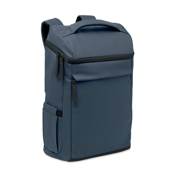 BOULDER - 15" PU laptop rugzak - Marineblauw