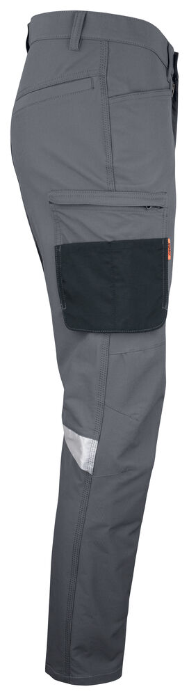 Jobman - 2194 Stretch Service Trousers Donkergrijs/Zwart 146