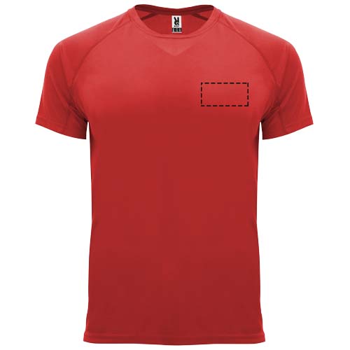 Bahrain 135 g/m² sportshirt met korte mouwen voor kinderen