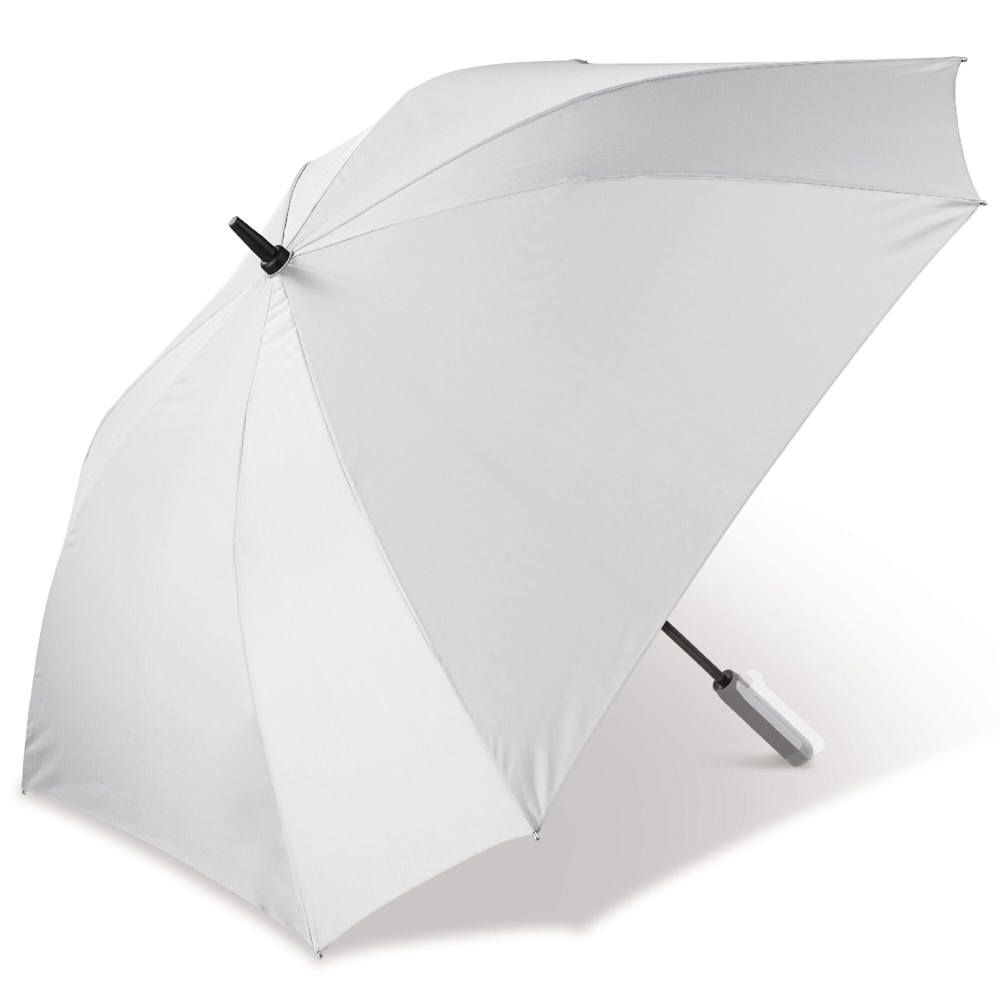 Deluxe vierkante paraplu met draaghoes 27” auto open