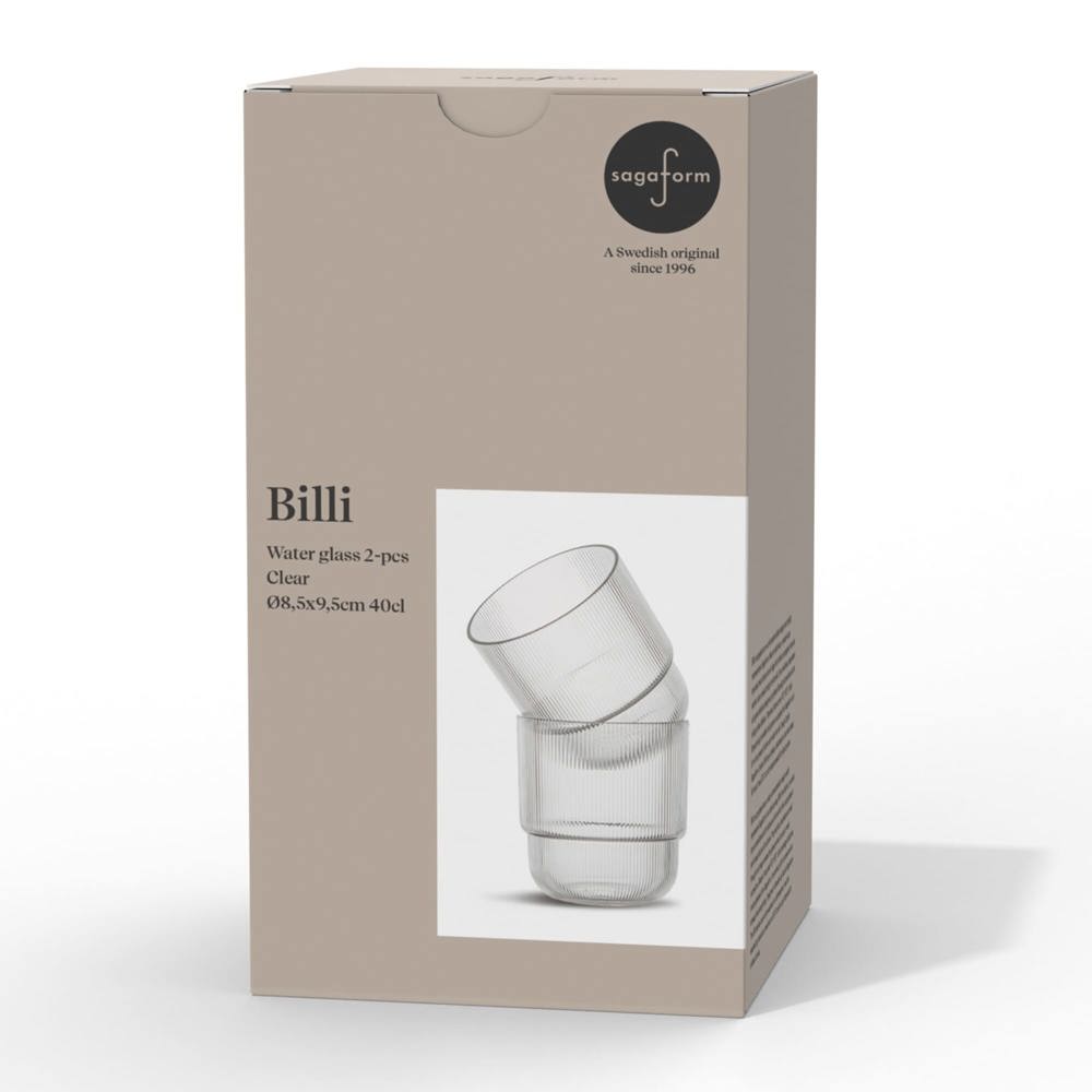 Billi waterglas set van 2