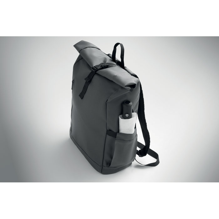 BANGKOK ROLL - Rolltop laptop rugzak 600D