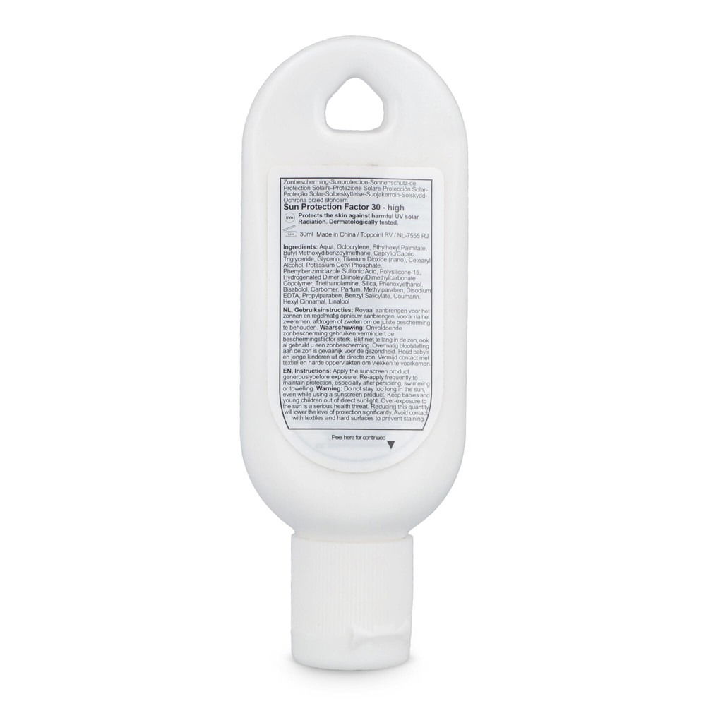 Zonnebrandlotion factor 30 30ml