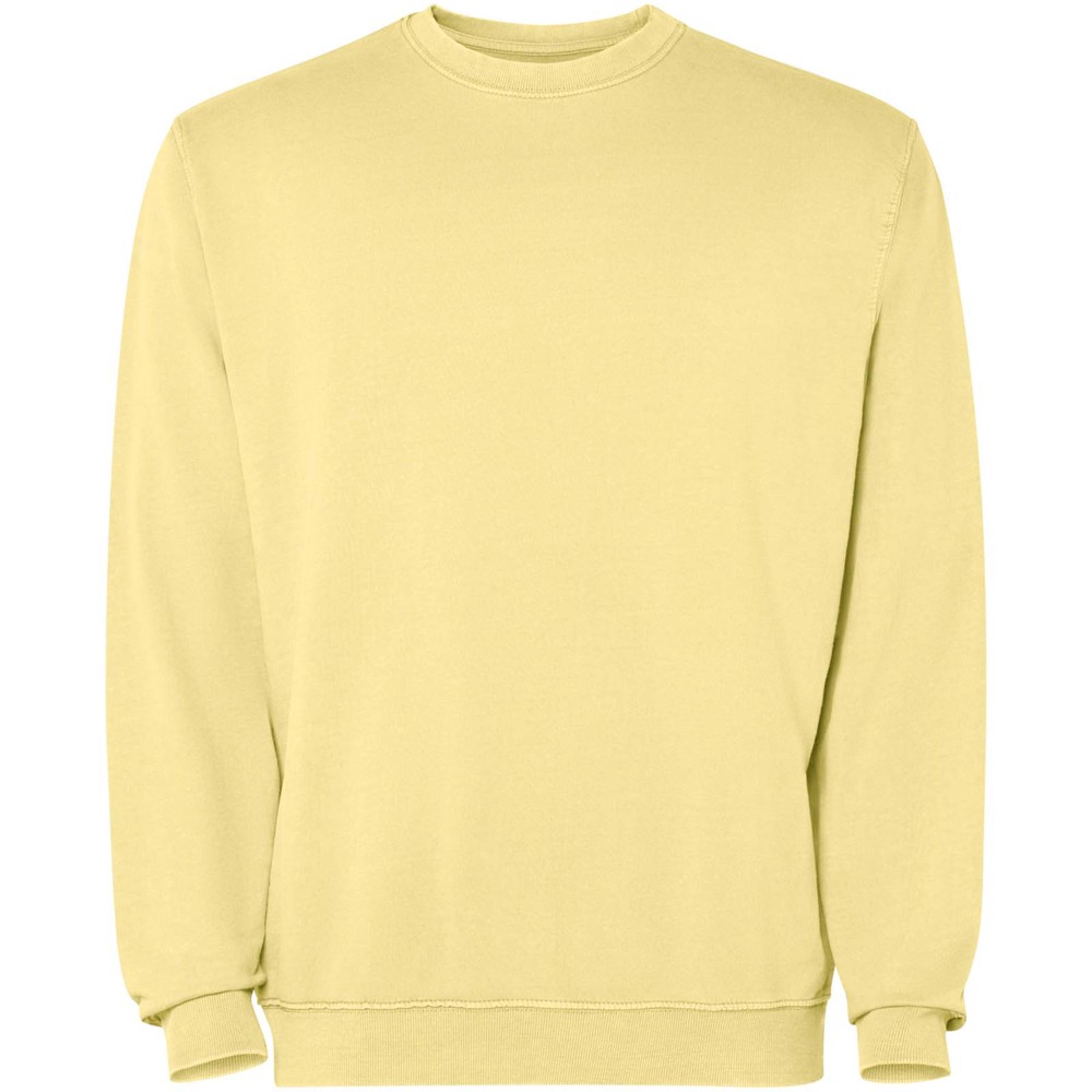Jaya 250 g/m² unisex trui met ronde hals - Geel
