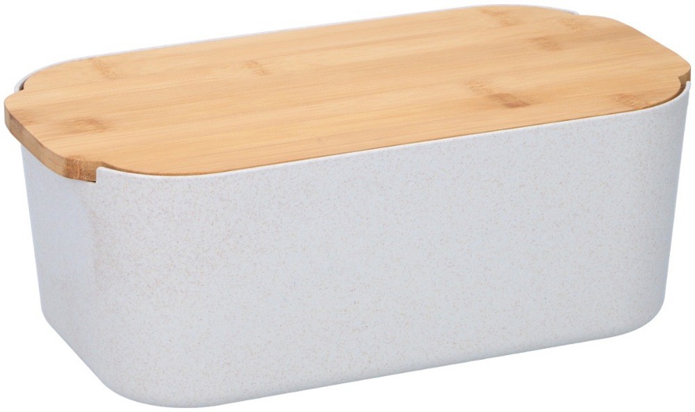 ALPINA Bread Storage Box 650gr 18.5x33x12cm- Beige