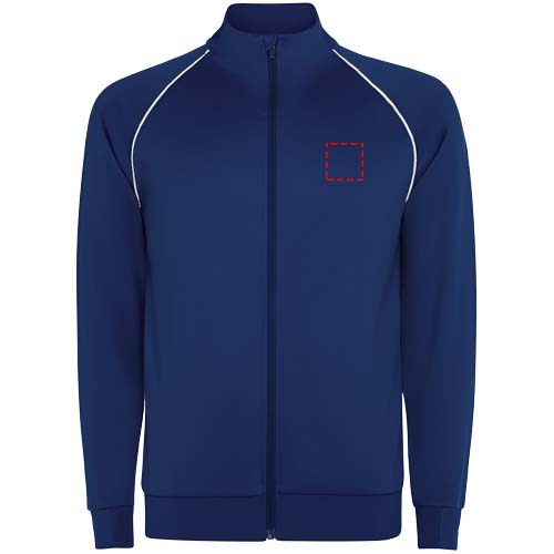 Valier-sweatshirt voor kinderen met doorlopende rits