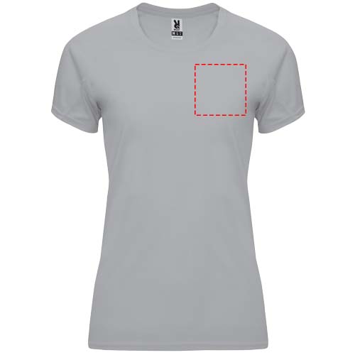 Bahrain 135 g/m² sportshirt met korte mouwen voor dames