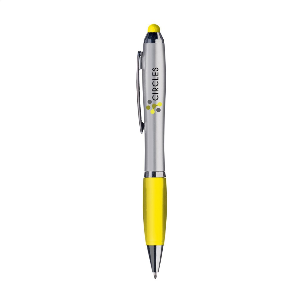 Athos Touch stylus pen - geel (± PMS 7406)
