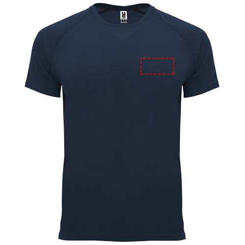 Bahrain 135 g/m² sportshirt met korte mouwen voor kinderen