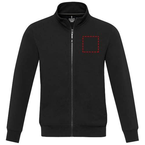 Galena 320 g/m² unisex Aware™ gerecyclede trui met volledige rits
