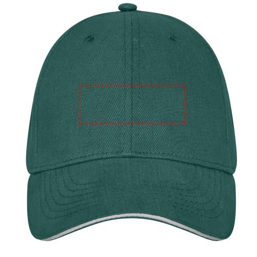 Darton 260 g/m² 6 panel sandwich cap