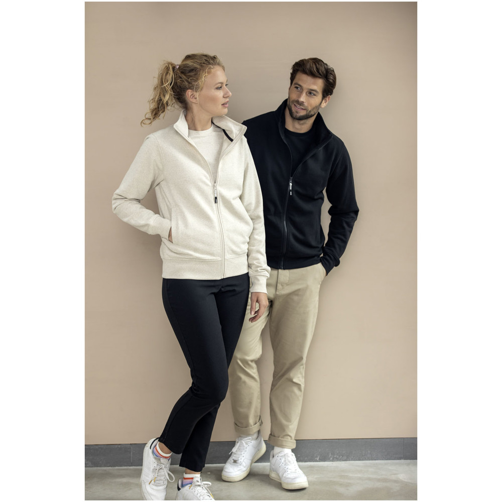 Galena 320 g/m² unisex Aware™ gerecyclede trui met volledige rits