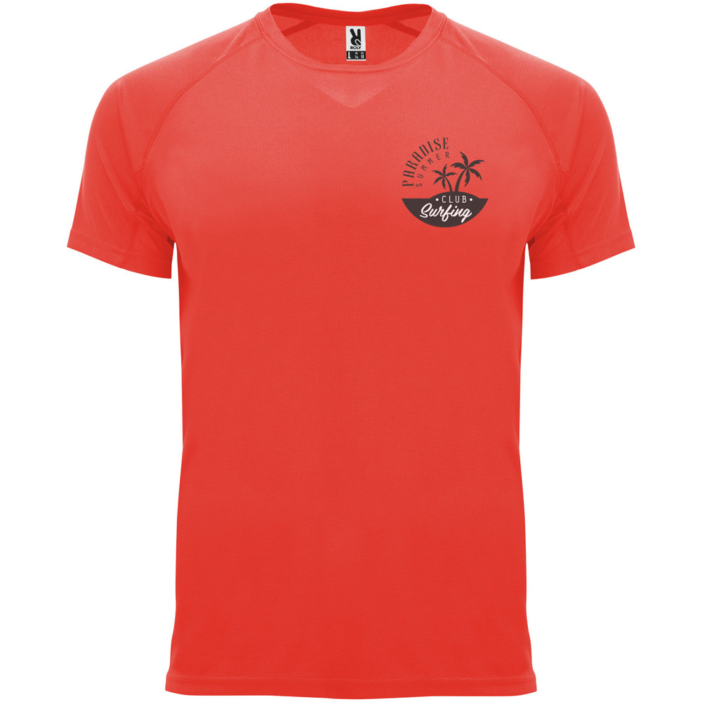 Bahrain 135 g/m² sportshirt met korte mouwen voor heren