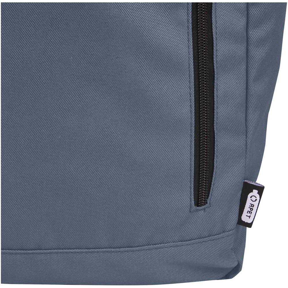 Byron 15,6" rugzak van GRS RPET met opgerolde bovenkant 18 L