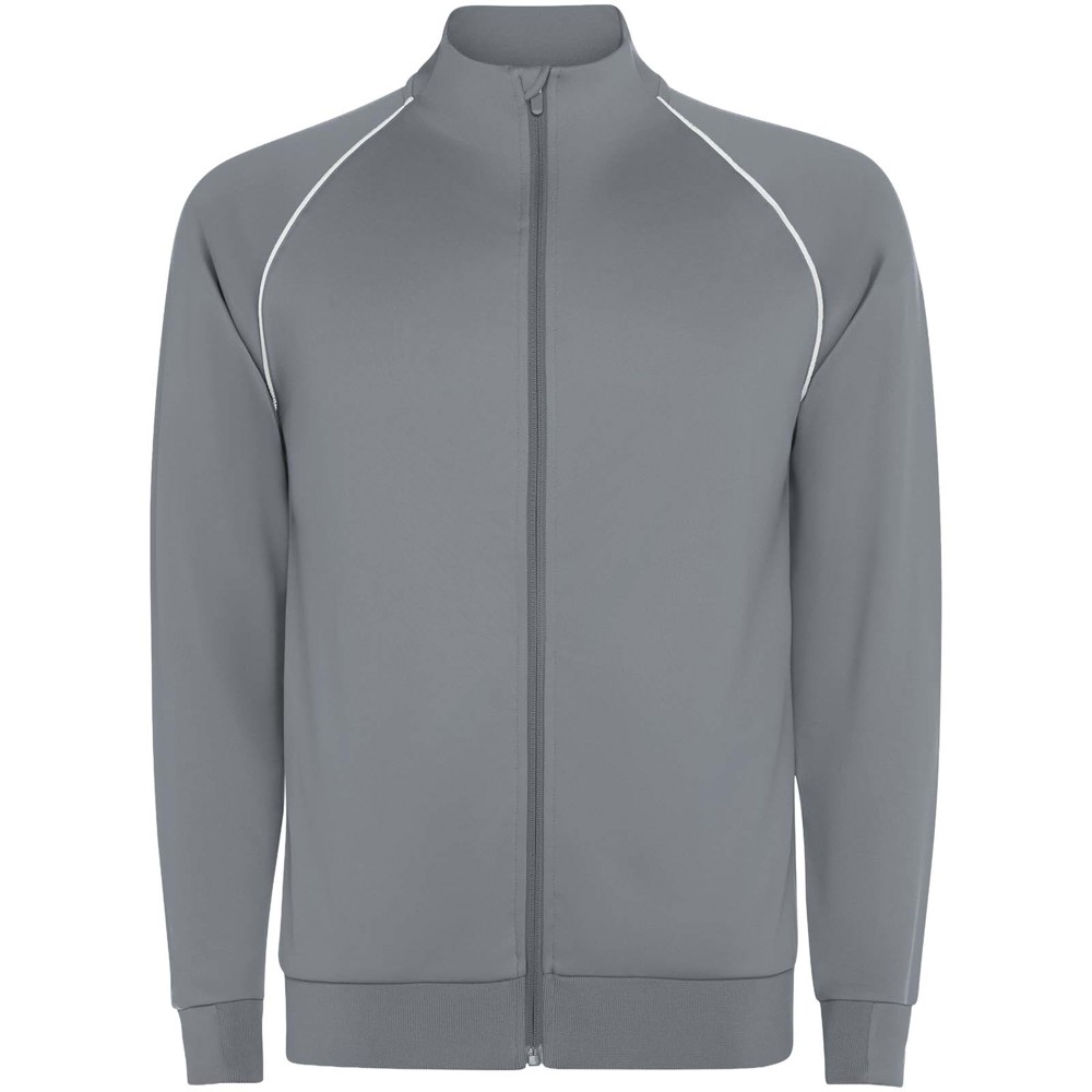Valier-sweatshirt voor kinderen met doorlopende rits - Grijs