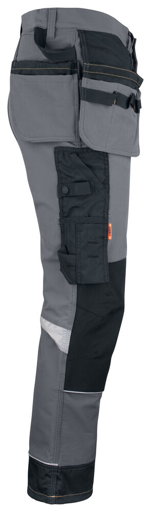 Jobman - 2191 Stretch Trousers HP Donkergrijs/Zwart 92