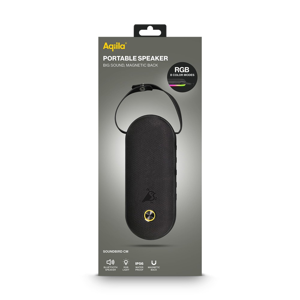 Aqiila Soundbird CM Bluetooth Speaker 30W met RGB-verlichting
