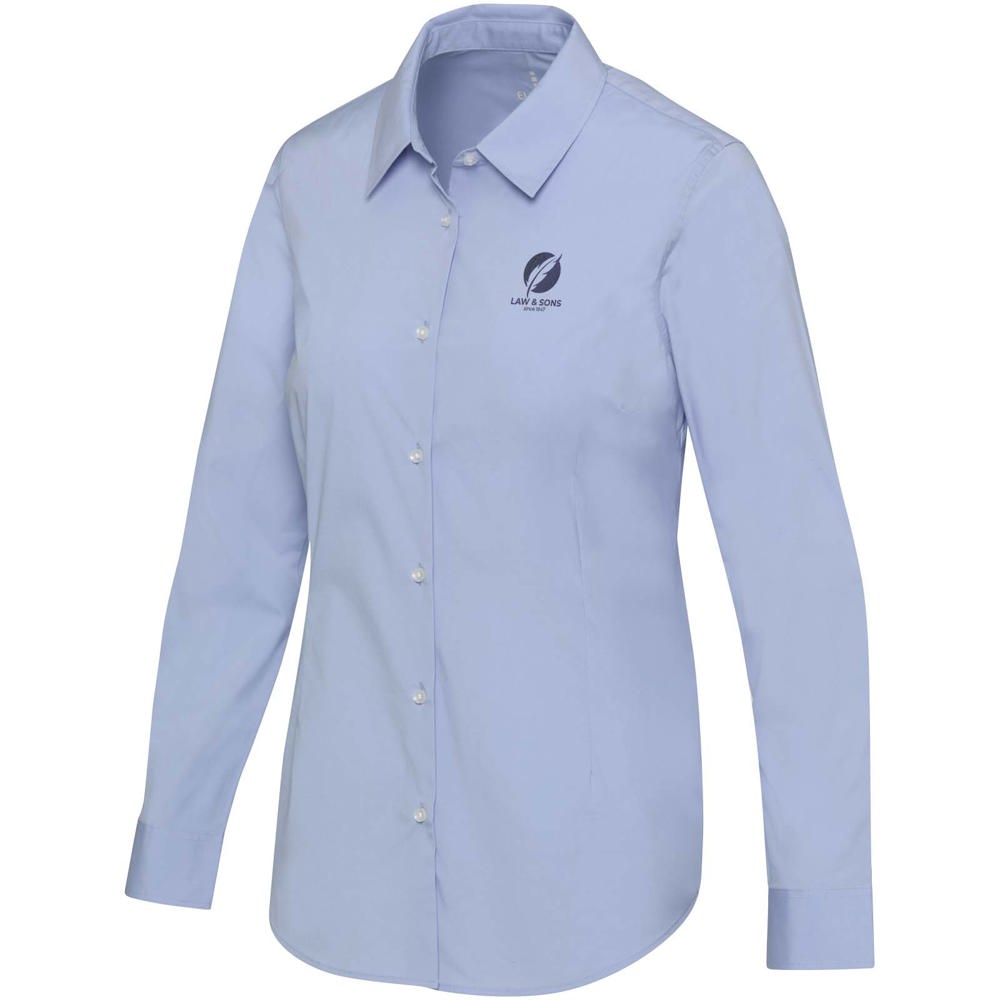 Carnelian 133 g/m² poplin damesshirt