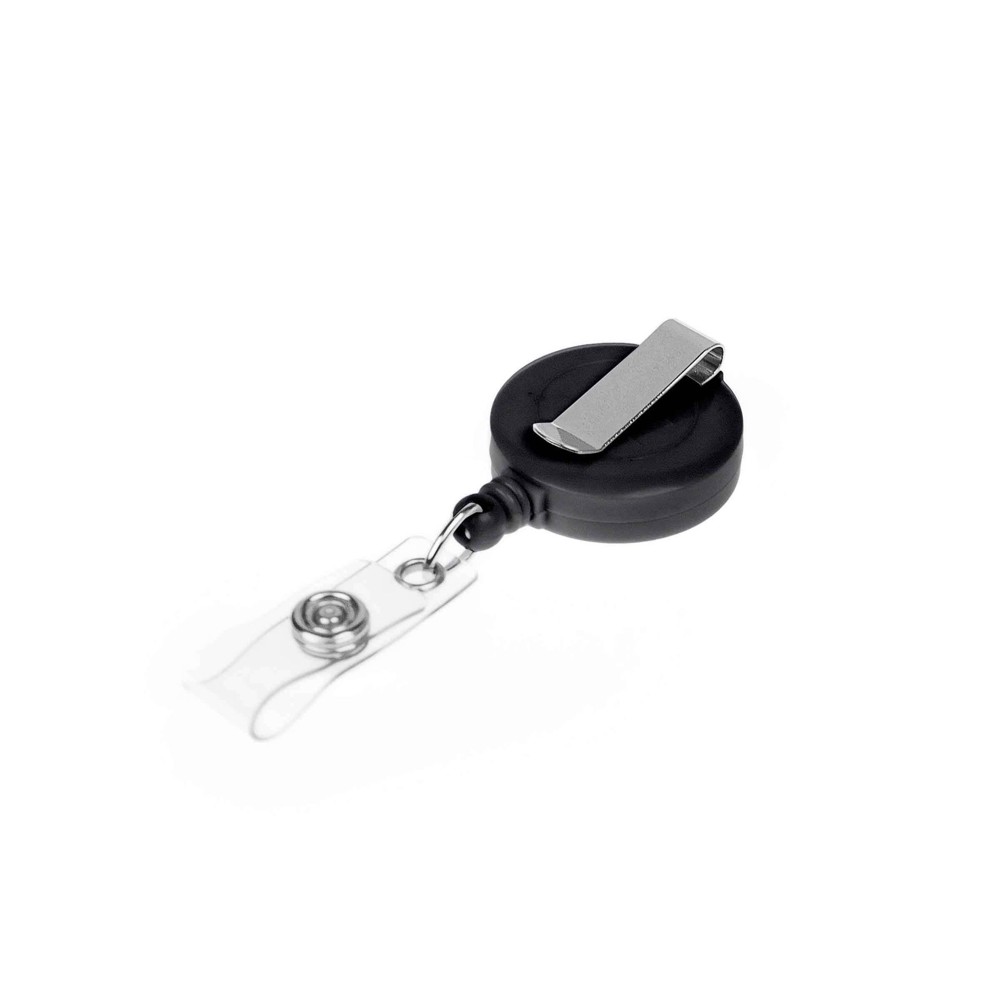 Badge Reel- Zwart