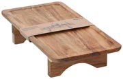 ALPINA Serving Tray 30.7x15.5cm- Bruin