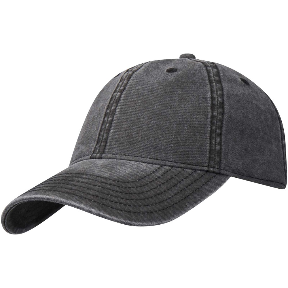 Grafton 270 g/m² 6 panel gewassen cap