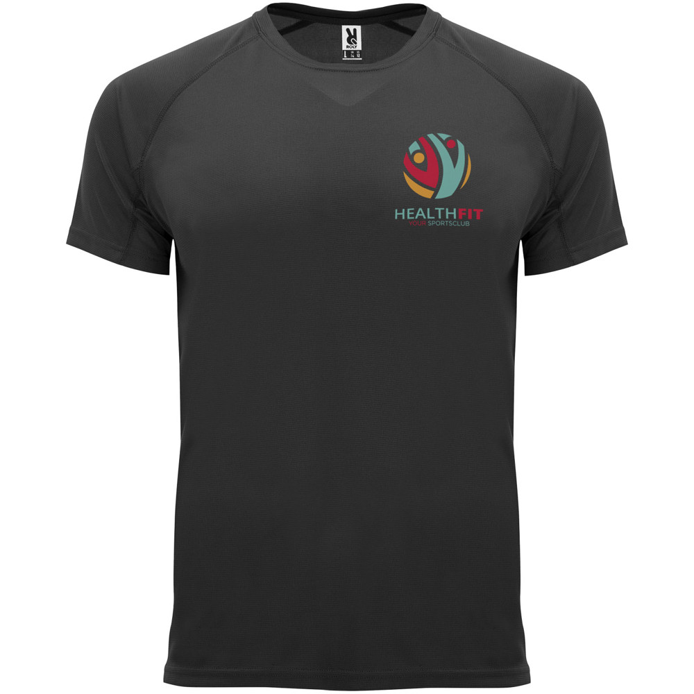 Bahrain 135 g/m² sportshirt met korte mouwen voor heren