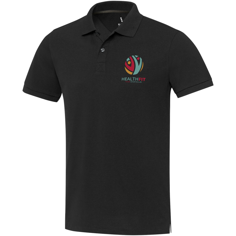 Emerald 200 g/m² unisex Aware™ gerecyclede polo met korte mouwen