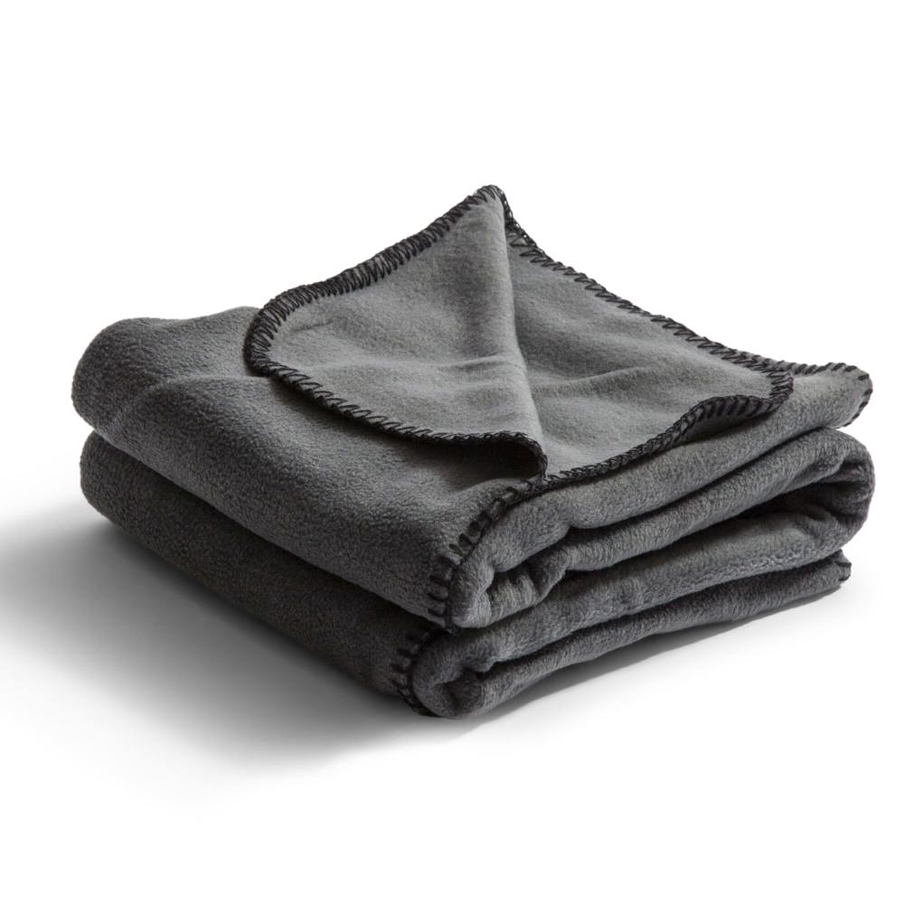 Nightingale fleece poncho 120x160 cm - Grijs