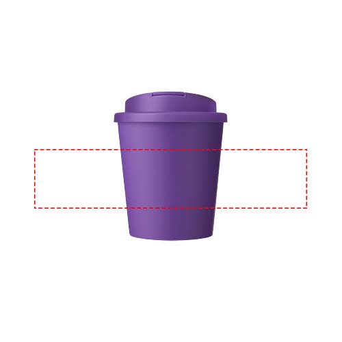 Americano® Espresso Eco 250 ml gerecyclede beker met knoeibestendig deksel 