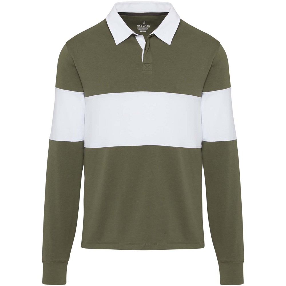 Clyde unisex organic rugbypolo sweatshirt 