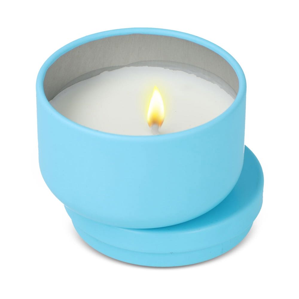 Asana plantaardige kaars in gerecycled blik