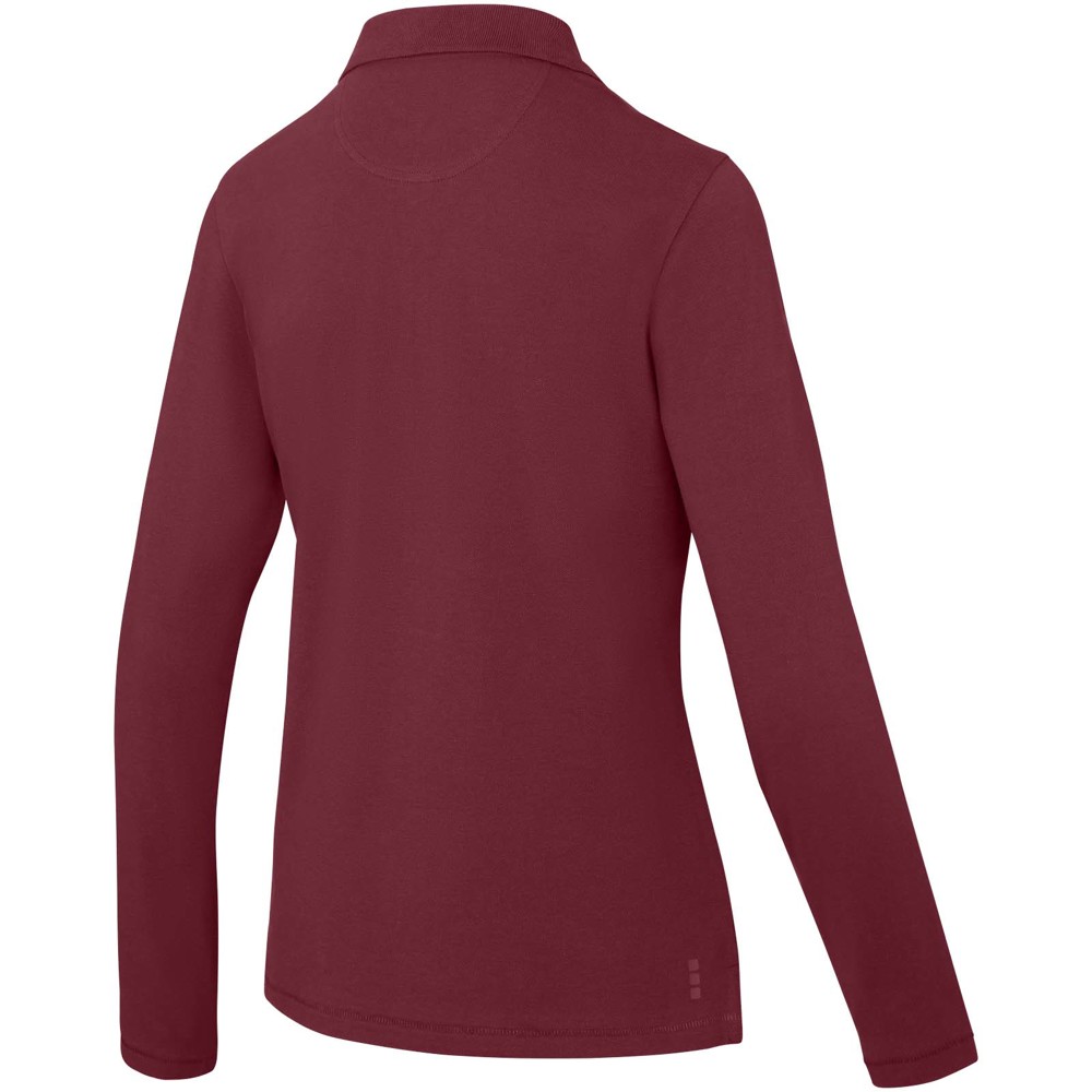 Calgary 180 g/m² damespolo met lange mouwen