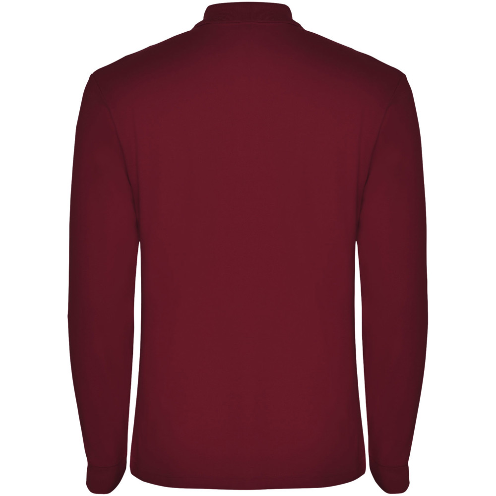 Estrella 220 g/m² herenpolo met lange mouwen