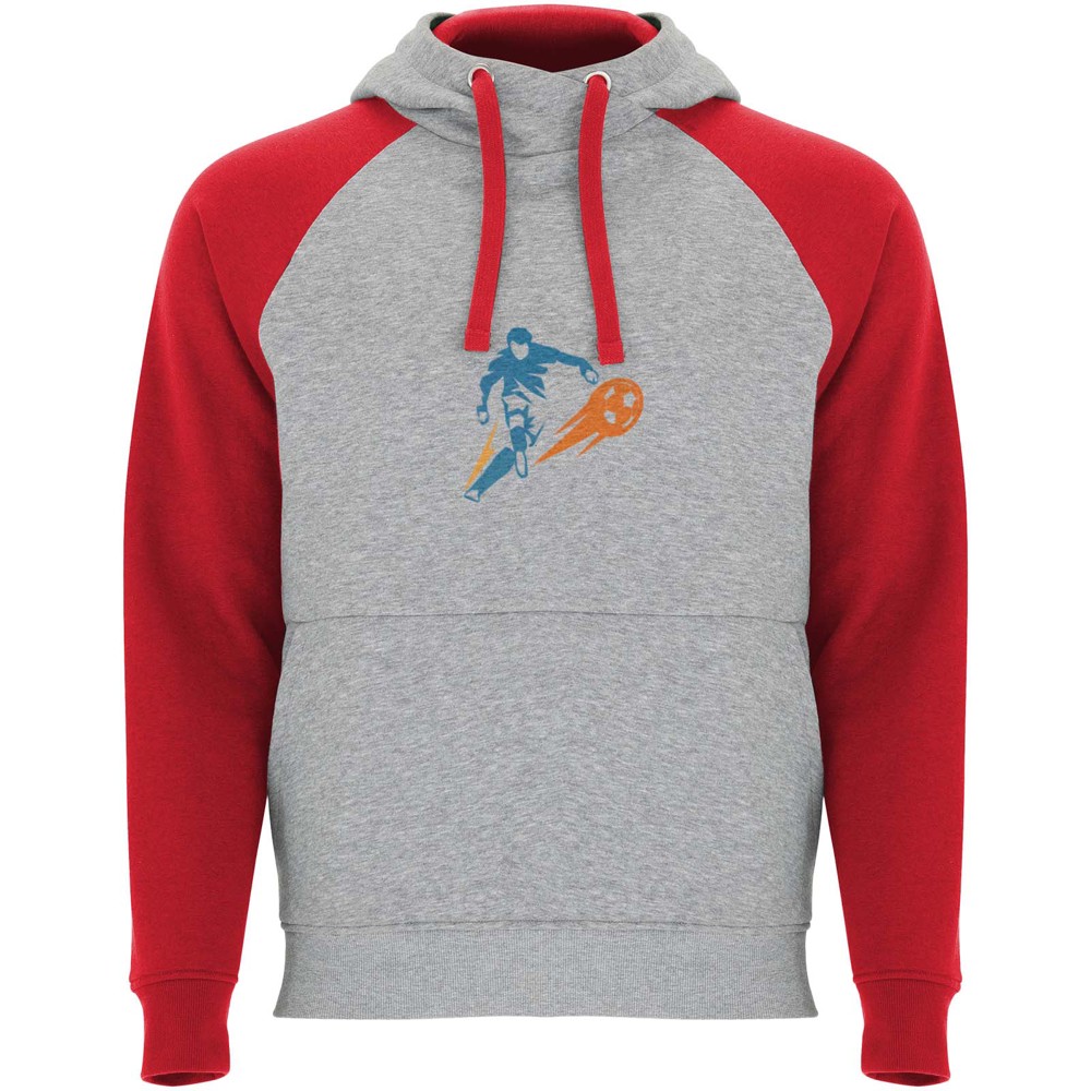 Badet 280 g/m² tweekleurige kinderhoodie