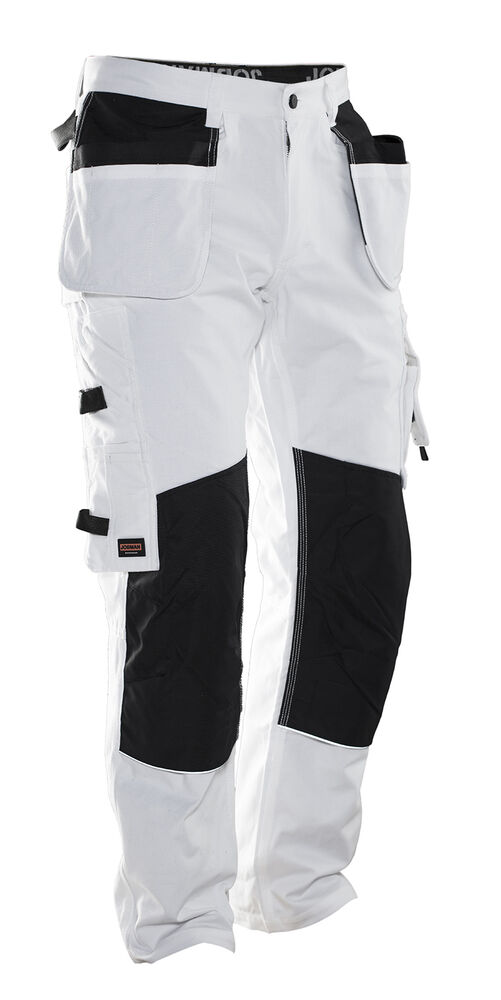 Jobman - 2129 Painters' Trousers HP Wit/Zwart C60
