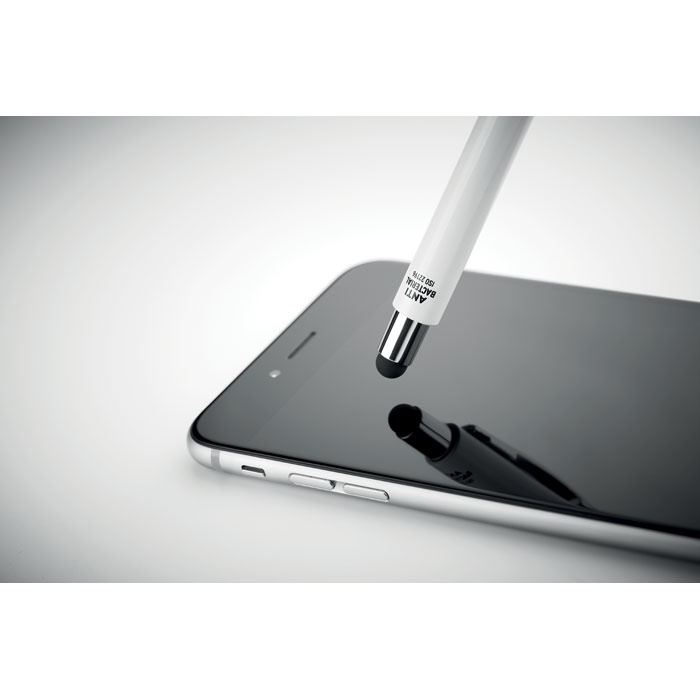 BLANQUITO CLEAN - Antibacteriële stylus balpen