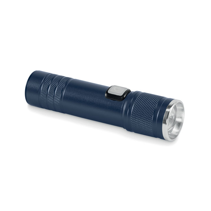 FLASHRA - Oplaadbare COB zaklamp - Marineblauw