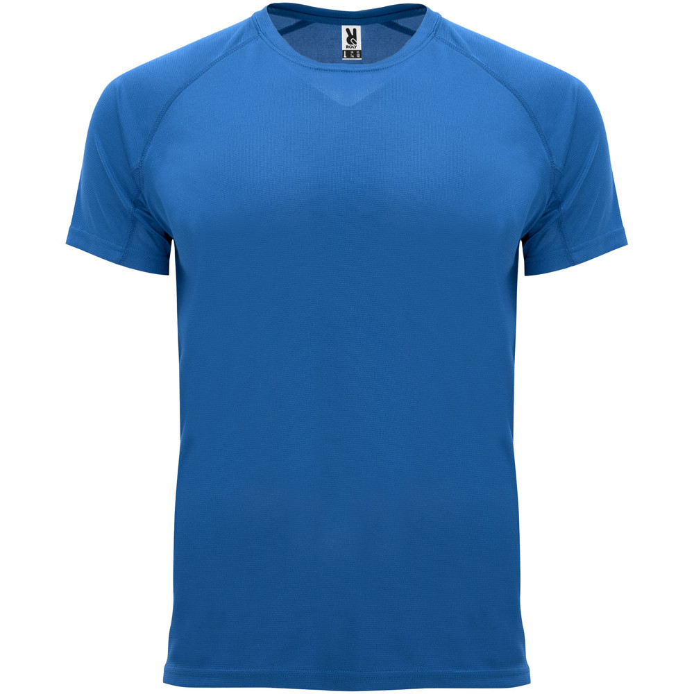 Bahrain 135 g/m² sportshirt met korte mouwen voor kinderen - Koningsblauw