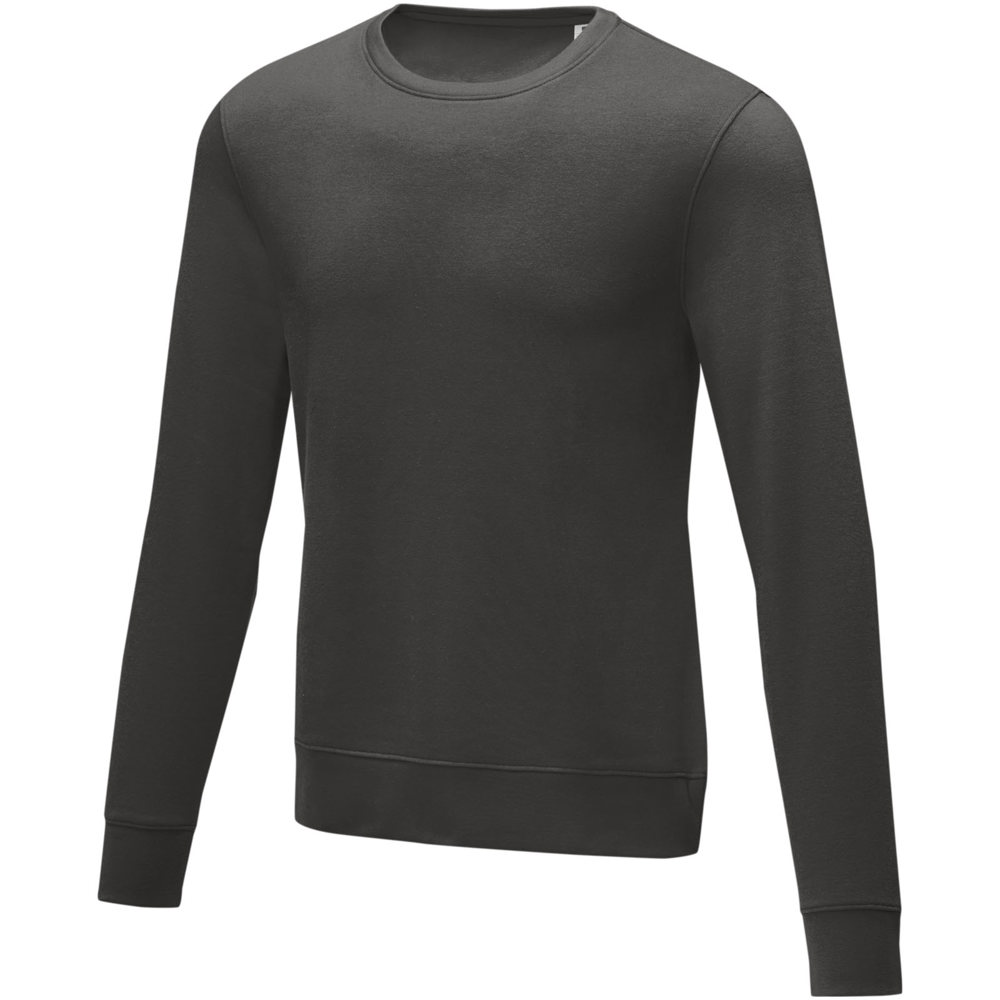 Charon 240 g/m² heren sweater met crewneck - Stormgrijs