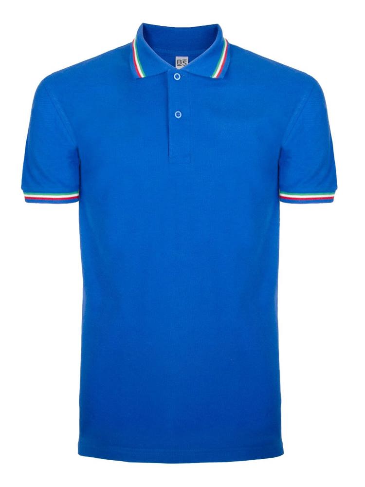 BS Italy polo, 200 gr/m² - Kobaltblauw (PMS 2145C)