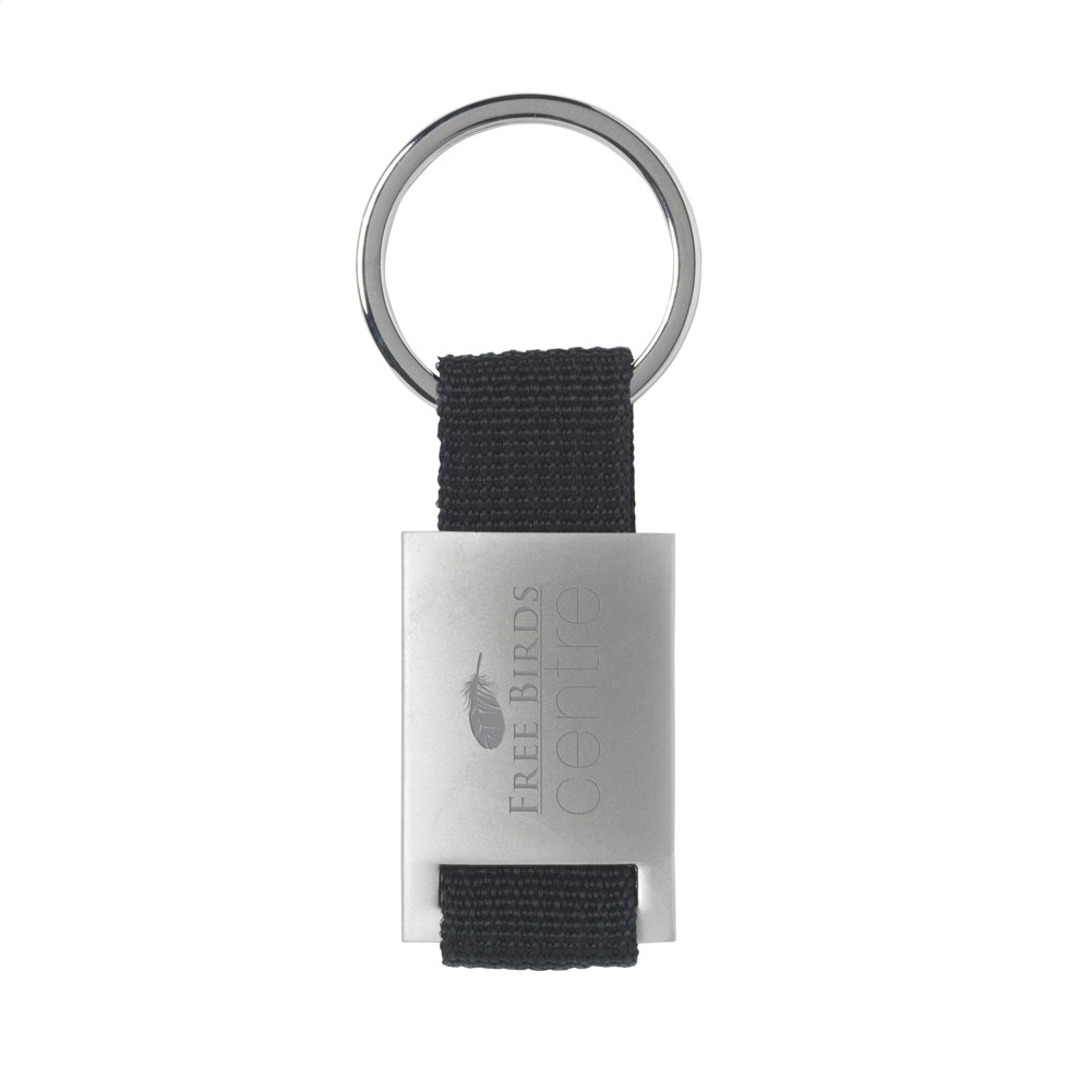 Eloy sleutelhanger - zwart (± PMS Black)