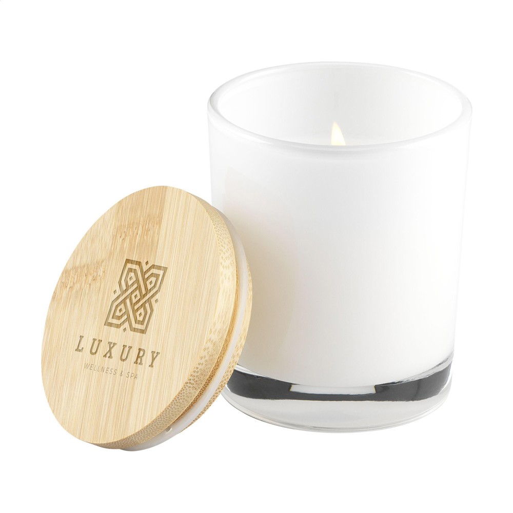 Wooosh Scented Candle Sweet Vanilla geurkaars - Wit