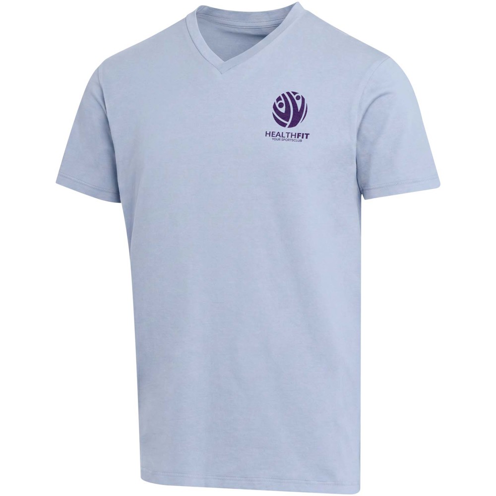 Balfour 200 g/m² unisex OCS organisch T-shirt met korte mouwen en V-hals