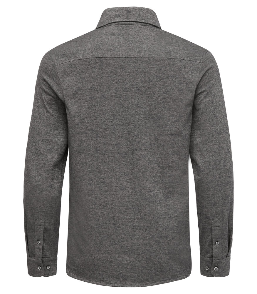 Cutter & Buck - Advantage Shirt Heren Antraciet Mélange 3XL