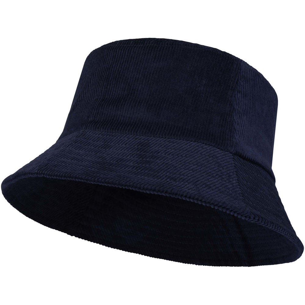 Howson 280 g/m² zonnehoed van gerecycled corduroy - Marineblauw